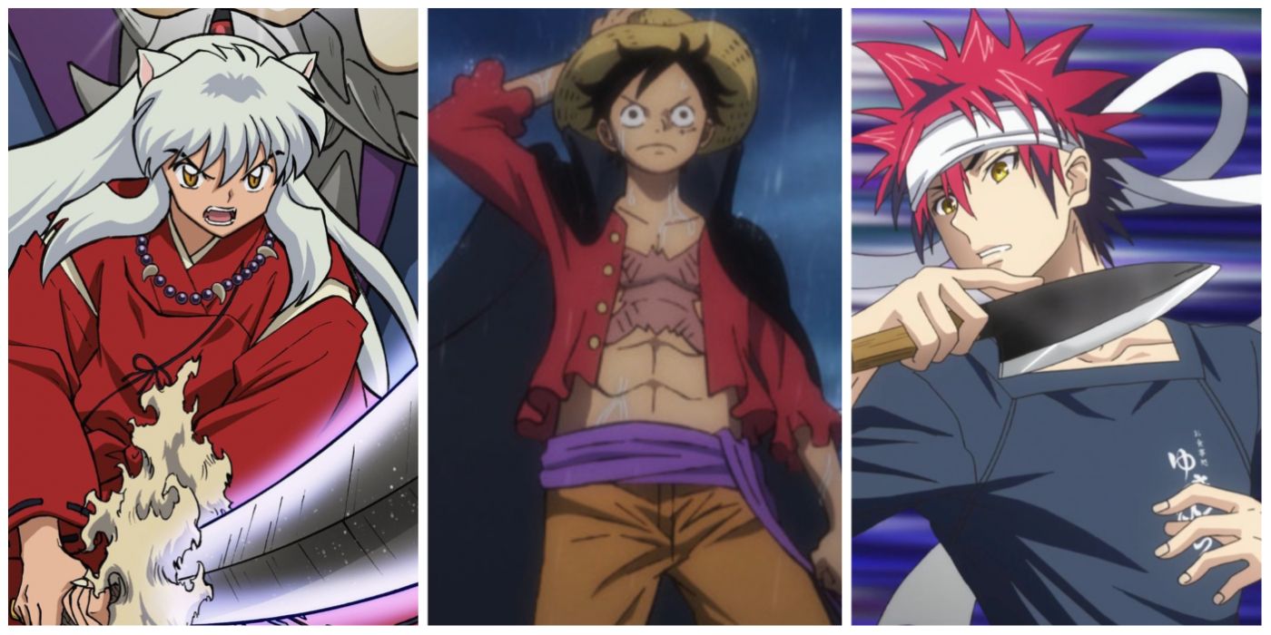 Anime Shonen Best Don't Like InuYasha One Piece Food Wars Trio Header