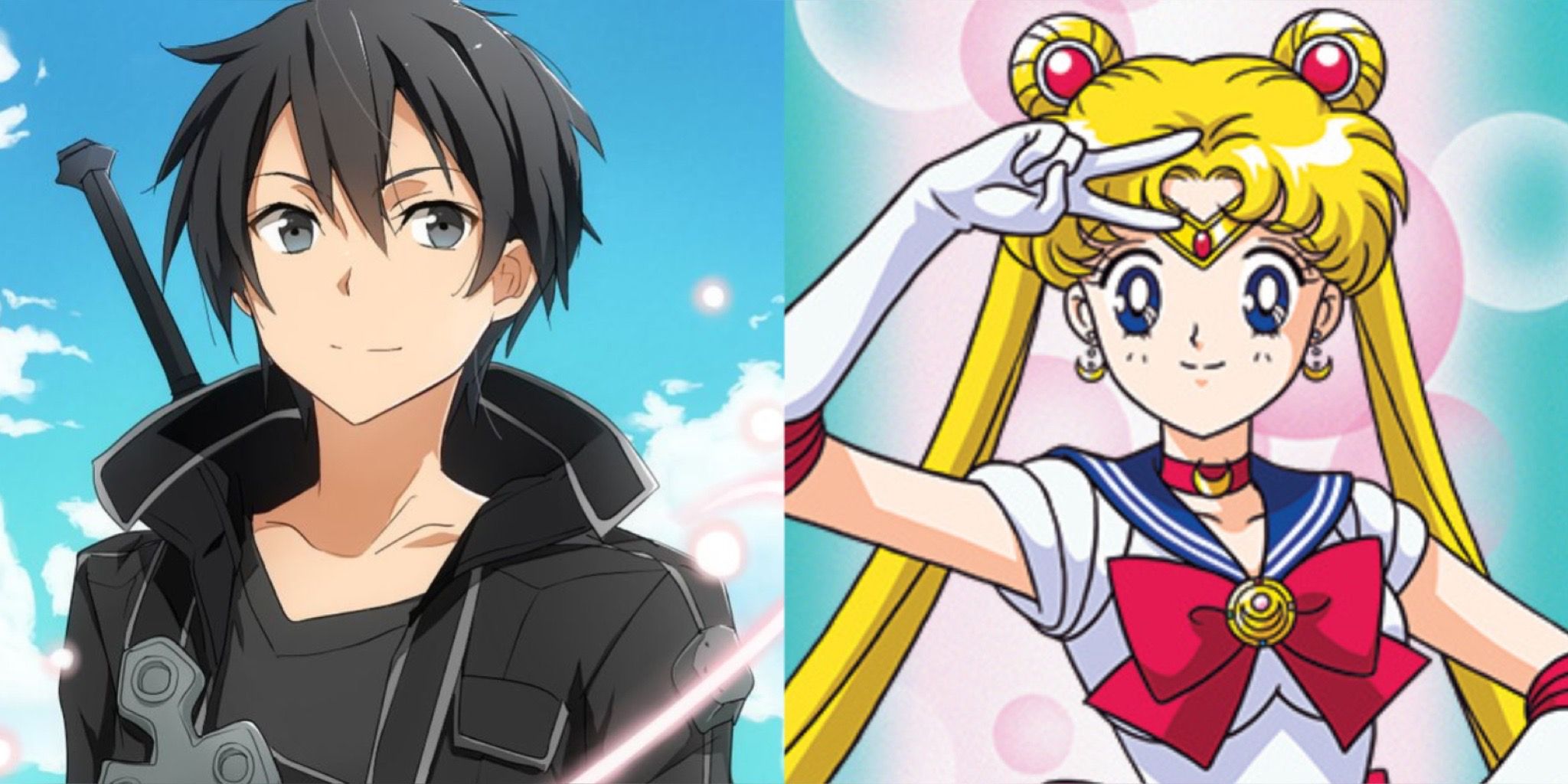 Kirito and Sailor Moon