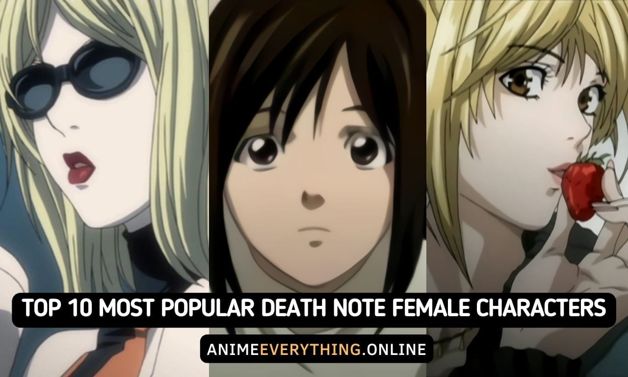 10 Most Popular Female Characters From Death Note